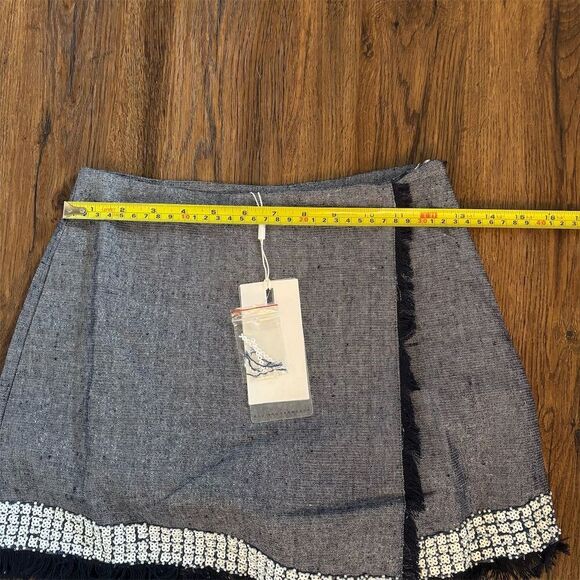 Endless Rose Women's XS Blue Sequin Skort Party Cocktail Skimmer - Picture 8 of 9